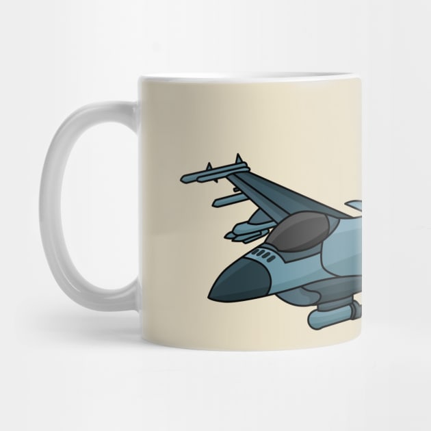 Military fighter jet plane cartoon by Cartoons of fun